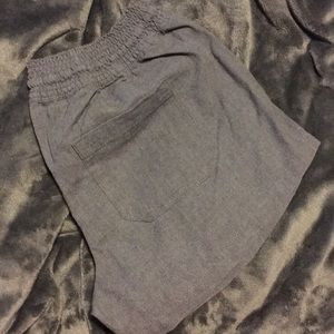 Casual dark gray shorts